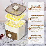Load image into Gallery viewer, Ice Maker Machine Counter Top, 48 Ice Cube Ice Machine with Ice Scoop & Basket, Ice Cube Maker Release All Ice Cubes in One Second, Ice Cube Tray for Whiskey, Cocktail, Coffee Drinks, Beer