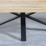 Load image into Gallery viewer, Industrial Coffee Table with Black Spider Legs
