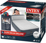 Load image into Gallery viewer, Intex Queen Dura-Beam Series Headboard Airbed, Multi-Colour, 64448