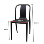 Load image into Gallery viewer, Jilphar Furniture Polypropylene Stackable Indoor/Outdoor Chair JP1302-GCC Home Center