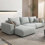 Load image into Gallery viewer, Karnak Sectional Sofa With Cushions L-Shaped Comfortable Living Room Sofa Color (Brown)-GCC Home Center