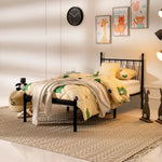 Load image into Gallery viewer, Kids Single Bed ā Urban Style Metal Frame