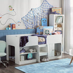 Load image into Gallery viewer, Kirby Cabin Bed with 2 Doors - 90x190 cm-GCC Home Center