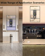 Load image into Gallery viewer, Landscape to Portrait Rotating TV Wall Mount for Vertical Mounting of Displays,Menu Wall Board Mount for 26-65" TVs Holds 88 lbs, Full Motion Corner TV Mount Height Adjusted,
