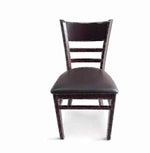 Load image into Gallery viewer, LANNY Stackable Solid Wood Dining Chair for Kitchen,Bistro,Resteraunt in Brown Color with Rattan Seat (Light Brown, 1)-GCC Home Center