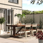 Load image into Gallery viewer, Large Outdoor Dining Table, Acacia, 220×100 cm