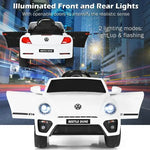 Load image into Gallery viewer, Licensed Volkswagen Electric Ride-On Car - White - Featuring dual driving modes, realistic LED lights
