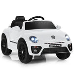Load image into Gallery viewer, Licensed Volkswagen Electric Ride-On Car - White - Featuring dual driving modes, realistic LED lights