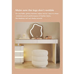 Load image into Gallery viewer, COOLBABY Light luxury high sense bedroom TV cabinet makeup table integrated simple modern small flat high appearance level glass makeup table-GCC Home Center