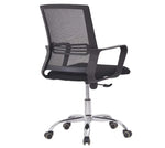 Load image into Gallery viewer, Low Back Mesh Chair With Lumbar Support - Black-GCC Home Center