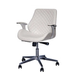 Load image into Gallery viewer, Low Back Office Chair With Height Adjustable, Arm Rest And Swivel Wheels-GCC Home Center