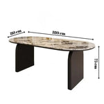 Load image into Gallery viewer, Luxurious Marble Top 6 Seater Dining Set