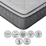 Load image into Gallery viewer, Luxurious Queen Mattress with Gel-Infused Memory Foam & Pocket Spring System-GCC Home Center