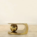 Load image into Gallery viewer, Luxury Calacatta Gold Coffee Table