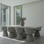 Load image into Gallery viewer, Luxury Dining Table With Natural Stone (Marble Top)