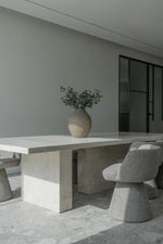 Load image into Gallery viewer, Luxury Dining Table With Natural Stone (Marble Top)