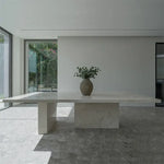 Load image into Gallery viewer, Luxury Dining Table With Natural Stone (Marble Top)
