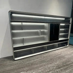 Load image into Gallery viewer, Luxury Executive Back Cabinet – Luxury High-End Aircraft Modeling Storage Unit (300 × 45 × 202.5 cm)