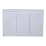 Load image into Gallery viewer, Luxury HDF Low Cabinet With 2-Door Cabinet And 2-Shelves, Glossy White-GCC Home Center