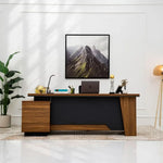 Load image into Gallery viewer, Luxury L-Shaped Office Desk