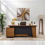 Load image into Gallery viewer, Luxury L-Shaped Office Desk