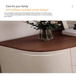 Load image into Gallery viewer, COOLBABY Luxury modern simple solid wood red dresser corner with LED light makeup table small-GCC Home Center