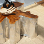 Load image into Gallery viewer, Luxury Natural Solid Teak Wood Coffee Table
