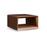 Load image into Gallery viewer, Luxury Office Coffee Table With Leather Finish - Light Brown-GCC Home Center