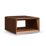 Load image into Gallery viewer, Luxury Office Coffee Table With Leather Finish - Light Brown-GCC Home Center