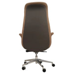Load image into Gallery viewer, Luxury PU Leather High Back Office Chair - Brown-GCC Home Center
