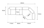 Load image into Gallery viewer, Luxury Sofa For Home, Hotel With High-Quality Sponge Seat Bag-GCC Home Center