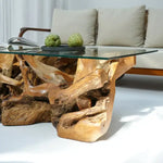 Load image into Gallery viewer, Luxury Teak Root Coffee Table, Naturally Unique Design
