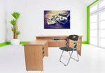 Load image into Gallery viewer, Mahmayi Kelvin S234A Folding Student Chair - Plastic Folding Chair With Writing Tablet - Foldable Chair With Polypropylene Tablet (Black) (Student Chair)