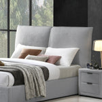 Load image into Gallery viewer, Malta King Bed (With Hydraulic Storage) β Grey