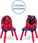Load image into Gallery viewer, Marvel Spider Man Kids Table Set with Storage 2 Chair - Best For Homework , playing , snacks and Much More .