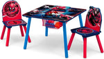 Load image into Gallery viewer, Marvel Spider Man Kids Table Set with Storage 2 Chair - Best For Homework , playing , snacks and Much More .