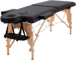 Load image into Gallery viewer, Massage Table Bed Spa 84 Inches Long Portable 2 Folding W/Carry Case Heigh Adjustable Salon Face Cradle
