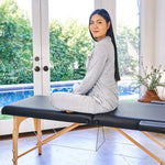 Load image into Gallery viewer, Massage Table Bed Spa 84 Inches Long Portable 2 Folding W/Carry Case Heigh Adjustable Salon Face Cradle