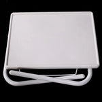 Load image into Gallery viewer, McMoLa Foldable Assembled Table TV Tray Portable Folding Snack Table - Adjustable Sofa Side Table, Bed Laptop Desk Table for Breakfast Home Use White