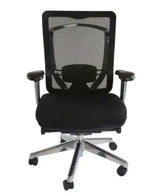 Load image into Gallery viewer, Medium Back Ergonomic Mesh Chair Black-GCC Home Center