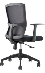 Load image into Gallery viewer, Medium Back Swivel Office Chair – Ergonomic Mesh Chair with Lumbar Support