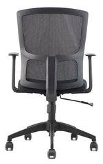 Load image into Gallery viewer, Medium Back Swivel Office Chair – Ergonomic Mesh Chair with Lumbar Support