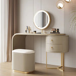 Load image into Gallery viewer, COOLBABY Minimalist cream style dressing table Bedroom modern simple light luxury makeup table network red style makeup table-GCC Home Center