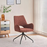Load image into Gallery viewer, Modern 2-Seater Dining Table Set – White & Tan Brown Finish