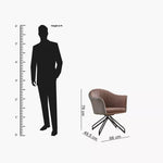 Load image into Gallery viewer, Modern 3-Piece Tea Table and Swivel Chair Set With a Glossy Finish