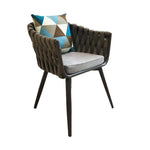 Load image into Gallery viewer, Jilphar Furniture Modern Accent Outdoor Chair JP1220-GCC Home Center