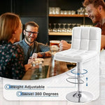 Load image into Gallery viewer, Modern Bar Stool Counter Height Barstools Height Pu Leather Bar Stool chairs-GCC Home Center