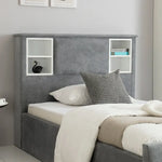 Load image into Gallery viewer, Modern Bed With Drawers And Headboard