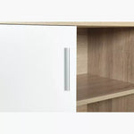 Load image into Gallery viewer, Modern Coffee Bar Cabinet, 2 Doors, Multiple Shelves, And Adjustable Shelving To Store