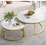Load image into Gallery viewer, Modern Coffee Table Set (70 cm & 50 cm)